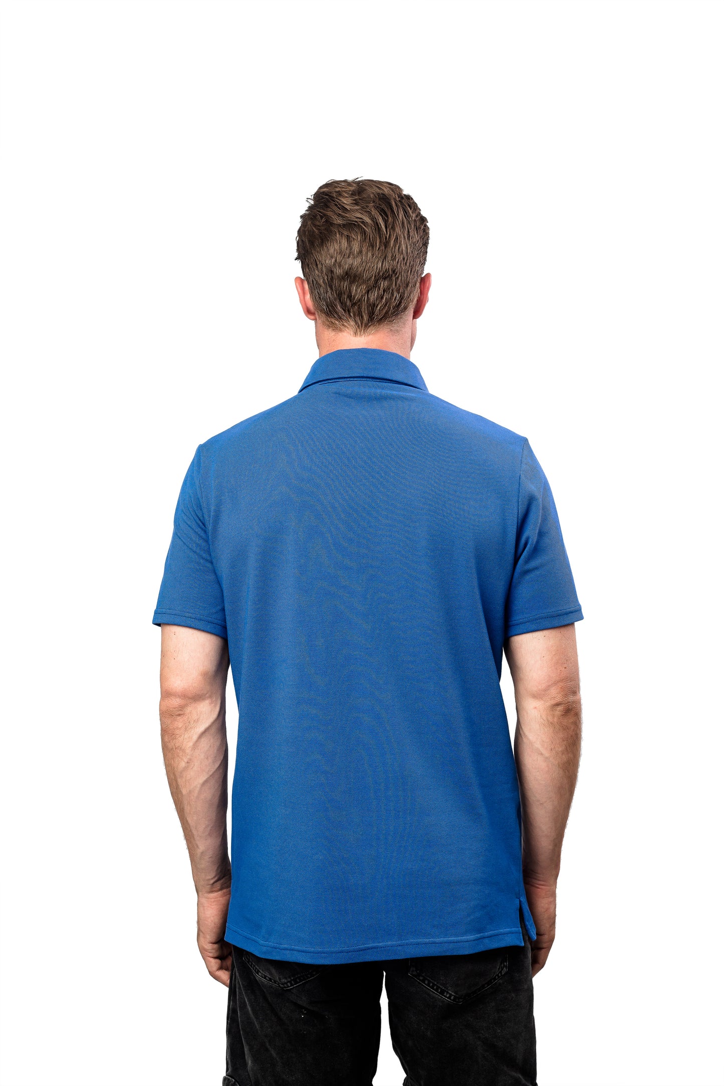 Original von Simon Poloshirt - royalblau